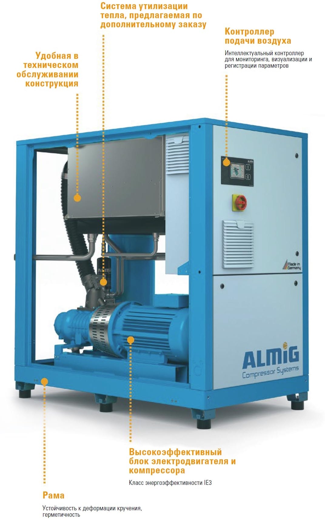 Винтовой компрессор ALMiG V-DRIVE-38 13