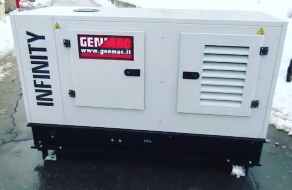 Готовим к погрузке итальянский дизельный генератор 15 кВт Genmac