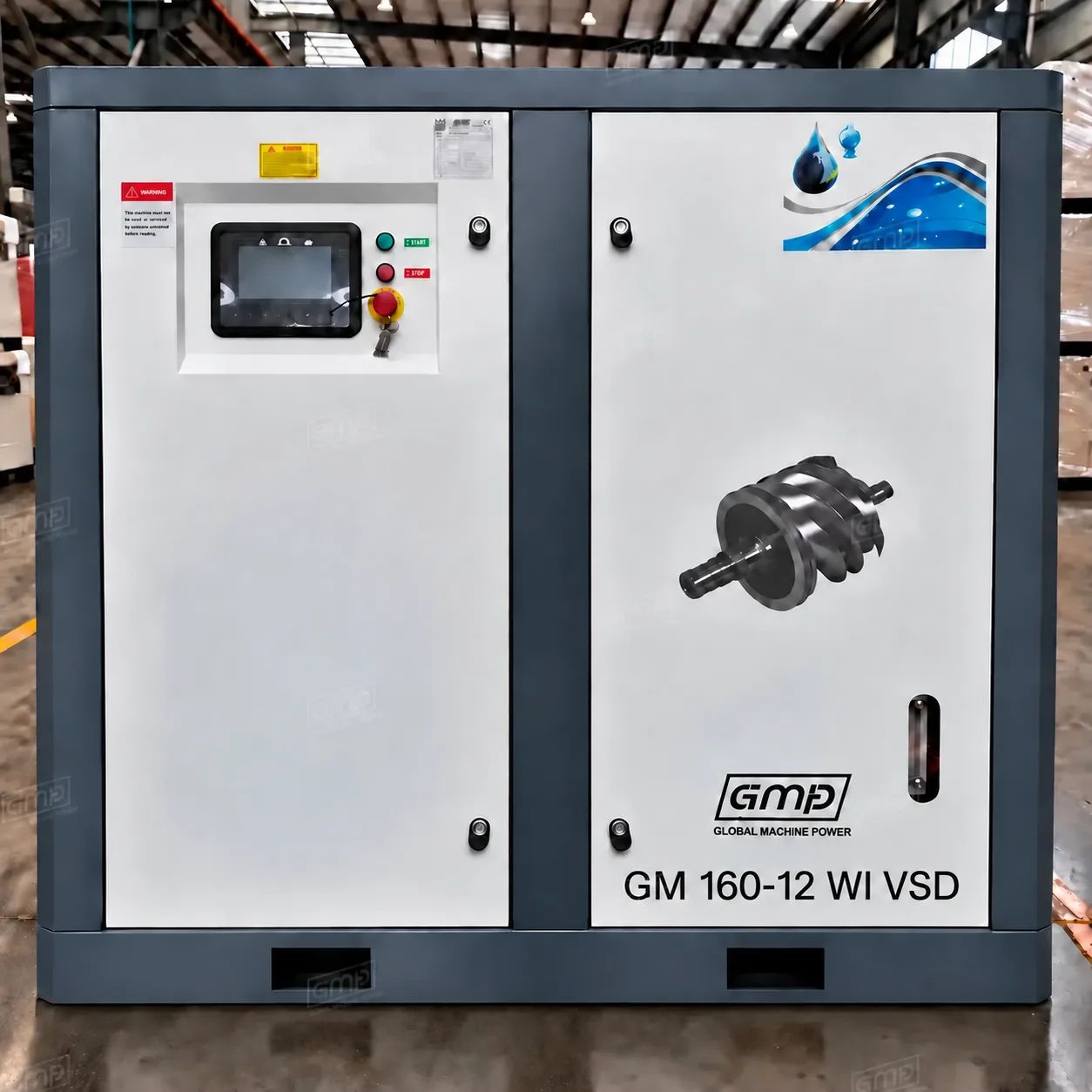 Безмасляный компрессор GMP GM 160-12 WI VSD