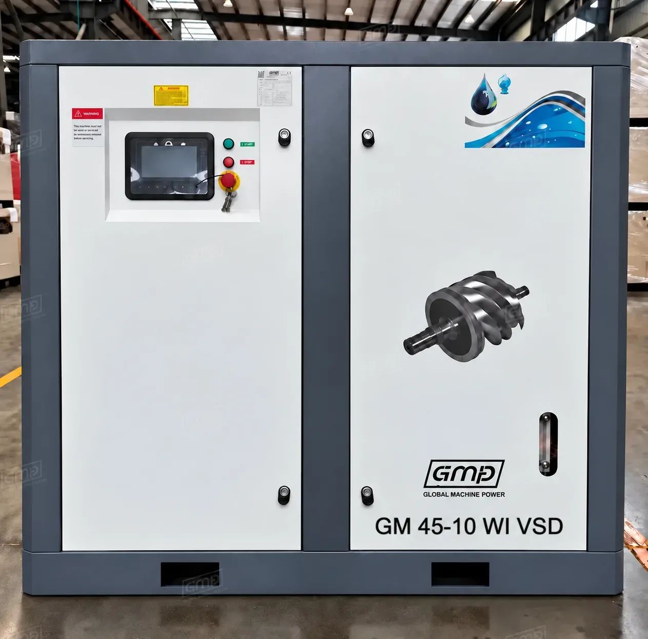 Безмасляный компрессор GMP GM 45-10 WI VSD