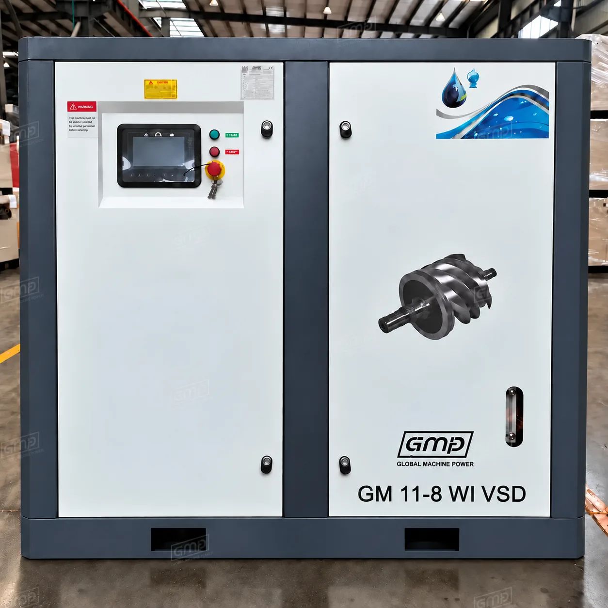 Безмасляный компрессор GMP GM 11-8 WI VSD