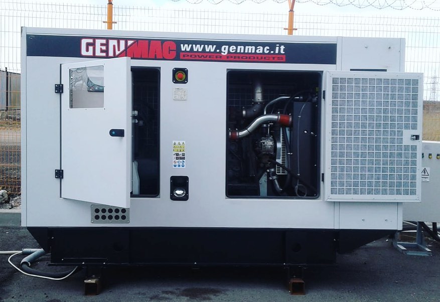 Отгрузка итальянского дизельного генератора Genmac 100 кВт