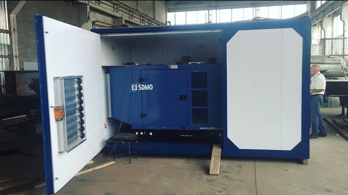 Дизельный генератор SDMO 60 кВт в частный дом
