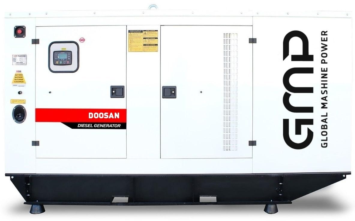 Дизельный генератор Doosan GMP 66DM в кожухе