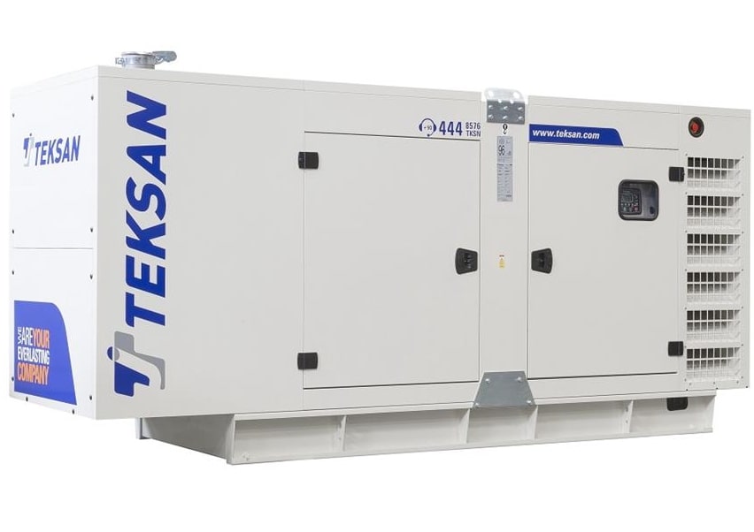 Дизельный генератор Teksan TJ150BD в кожухе
