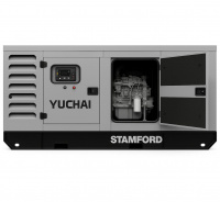 Дизельный генератор Yuchai GMP AY138 в кожухе