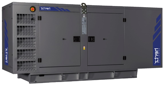 Дизельный генератор Hertz HG 200 DL в кожухе с АВР