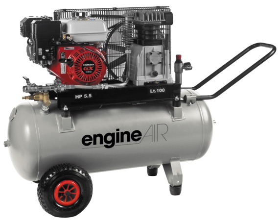 Поршневой компрессор Abac EngineAIR 4/100 PETROL