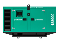 Дизельный генератор Energo AD80-T400C-S в кожухе