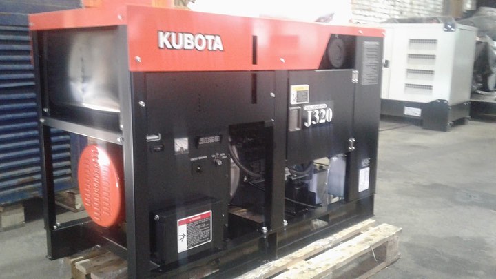 Отгрузка японского дизельного генератора Kubota J320