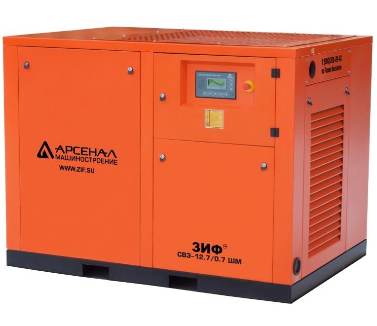 Винтовой компрессор ЗИФ СВЭ-21/1,0 ШМЧ