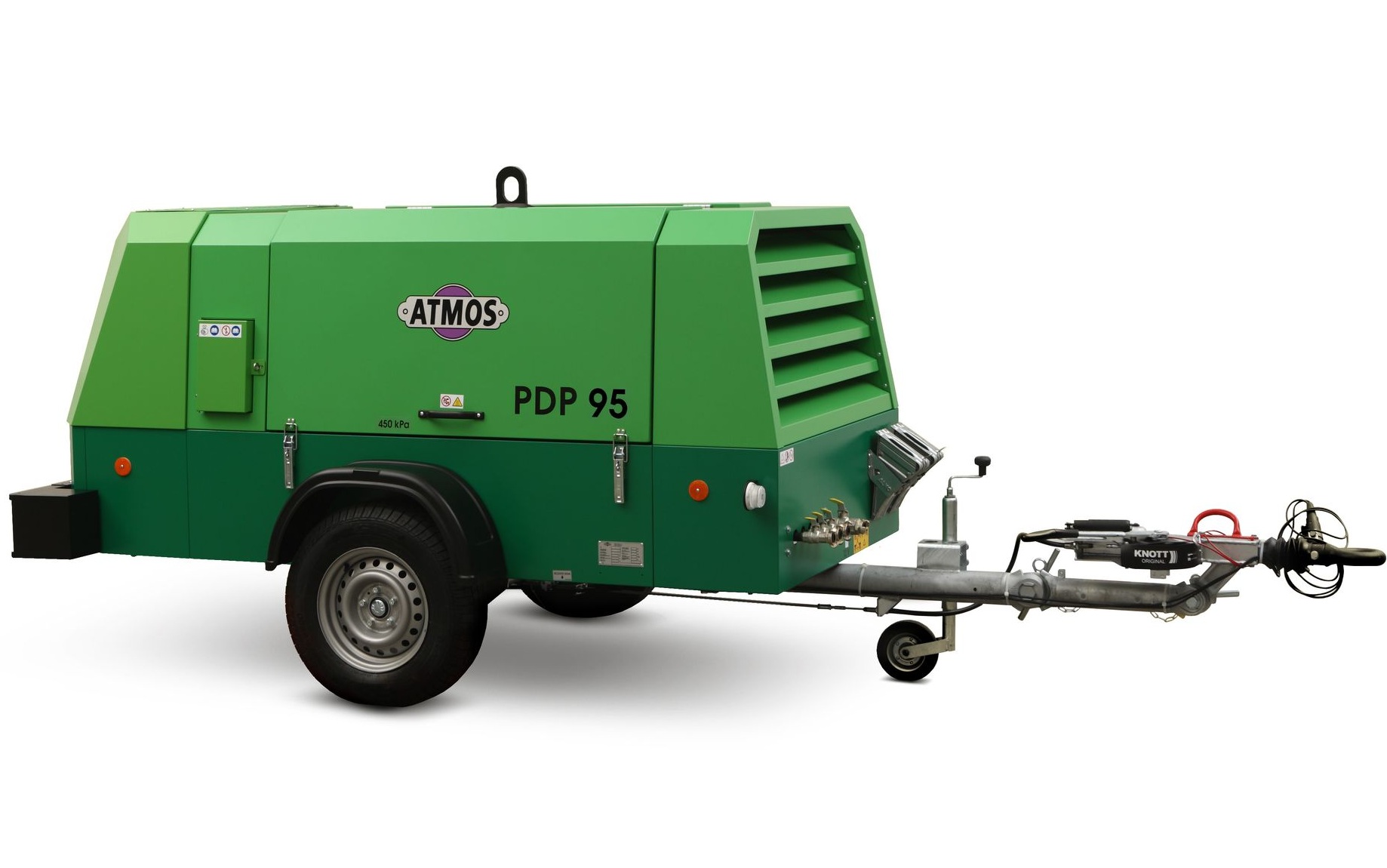 Дизельный компрессор Atmos PDP 95 10 регул без тормоза