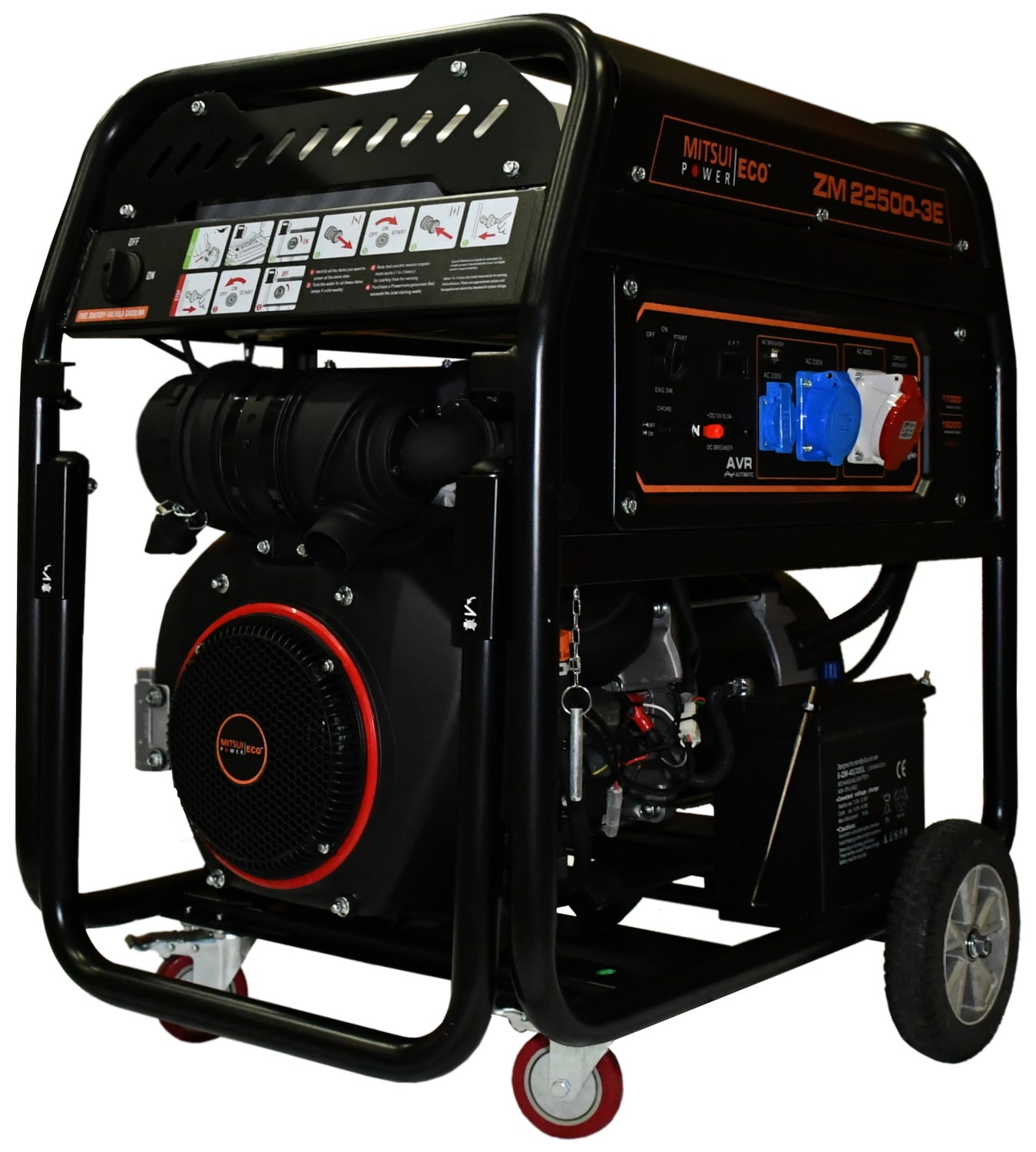 Бензиновый генератор Mitsui Power ZM 22500 E-3