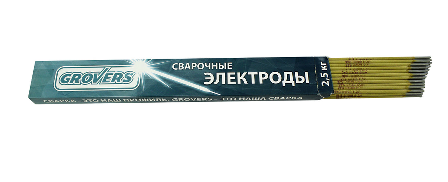 Электроды МР-3 ЛЮКС GROVERS д.4.0 мм (2,5кг)