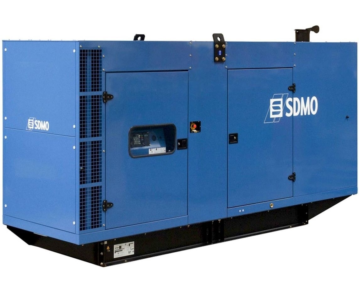 Дизельный генератор SDMO D330 в кожухе