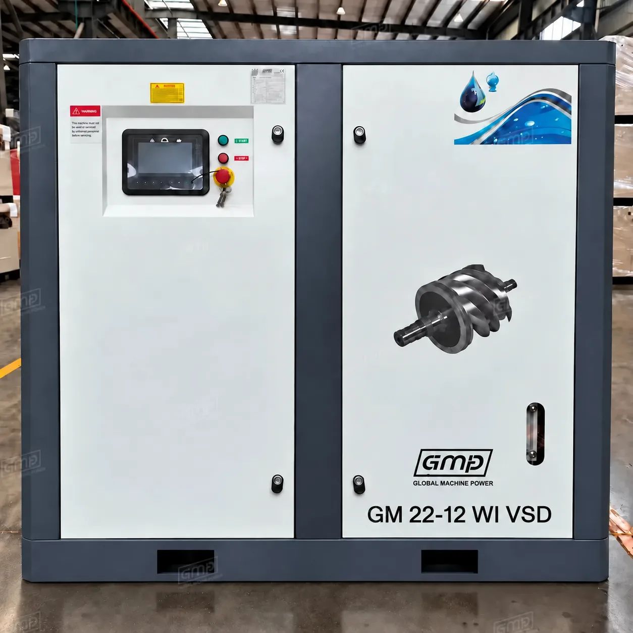 Безмасляный компрессор GMP GM 22-12 WI VSD
