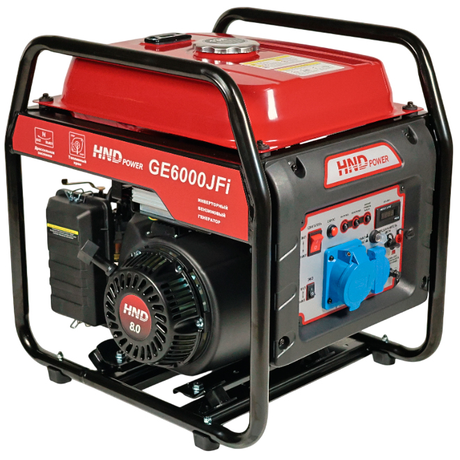 Бензиновый инвенторный генератор HND GE 6000 JFi