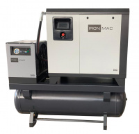Винтовой компрессор IRONMAC IC 15/10 DIGI WiFi DF 500L
