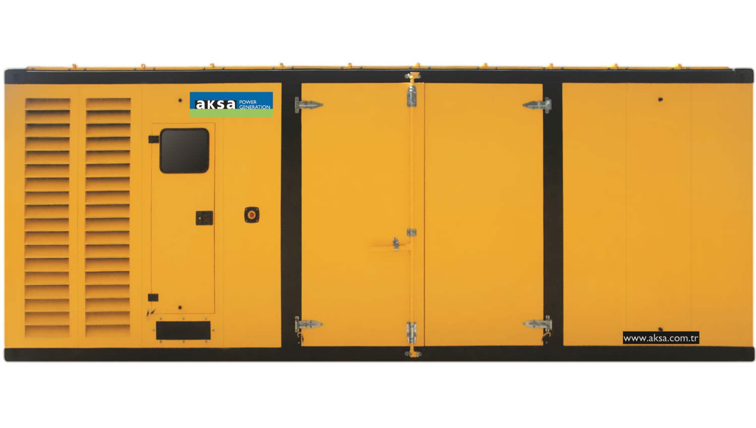 Дизельный генератор Aksa APD-1250P в кожухе