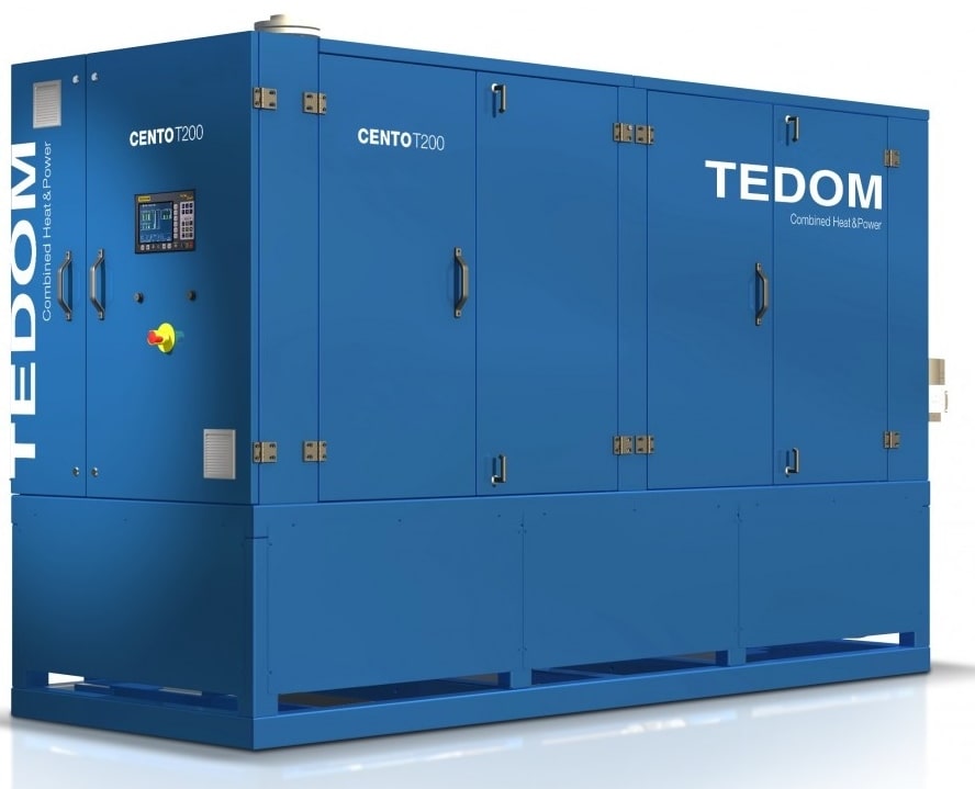 Газовый генератор Tedom Quanto D580 в кожухе
