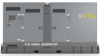 Дизельный генератор CTG 275D в кожухе