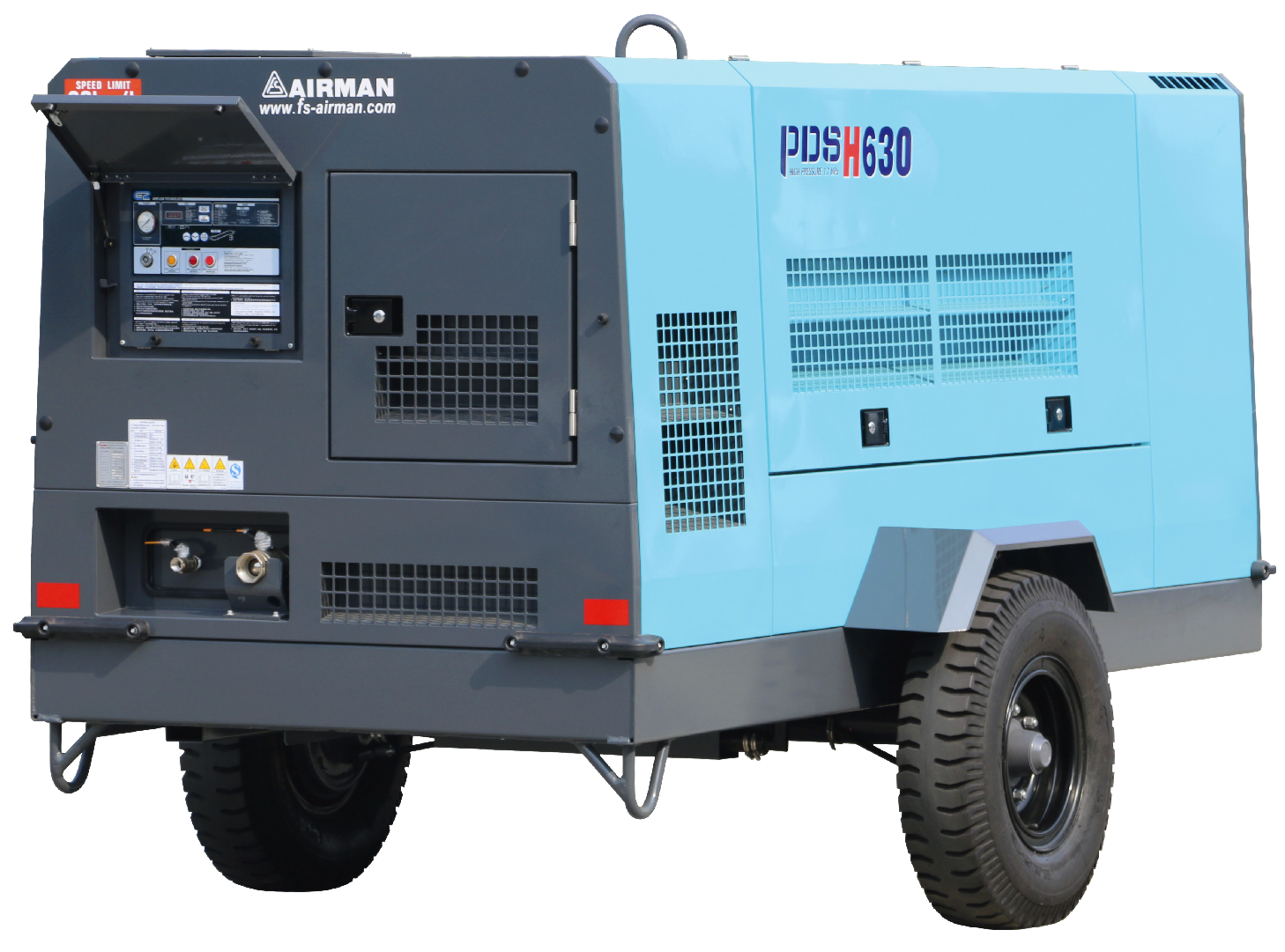 Дизельный компрессор Airman PDSH630S-6D1