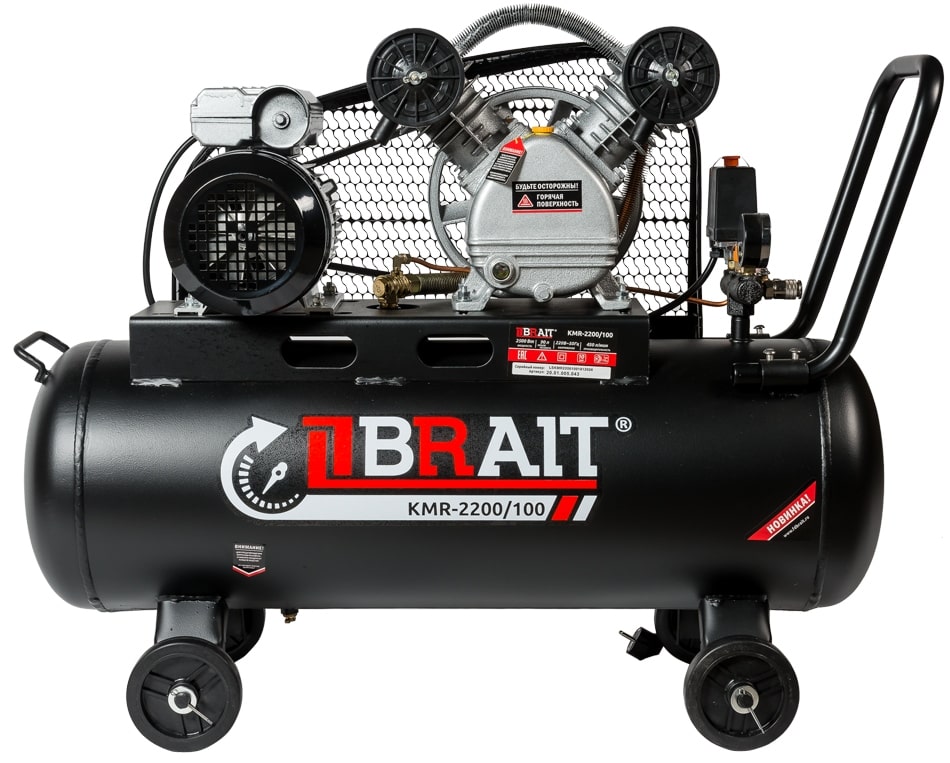 Поршневой компрессор Brait КМR-2200/100 (100 л.)