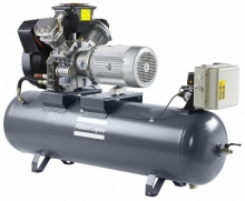 Поршневой компрессор Atlas Copco LE 5-10 Receiver Mounted Unsilenced
