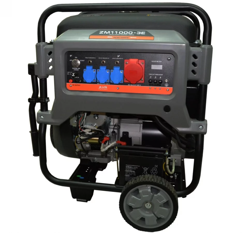 Бензиновый генератор Mitsui Power ZM 11000 E-3