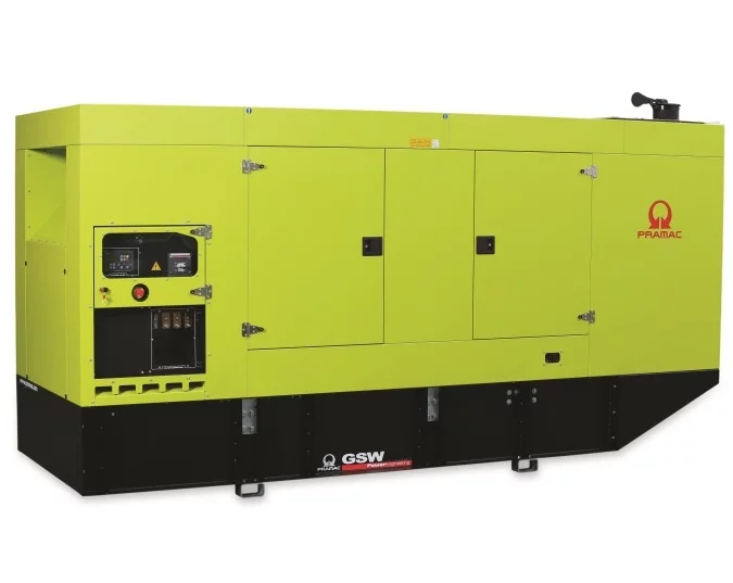 Дизельный генератор Pramac GSW 310 DO в кожухе