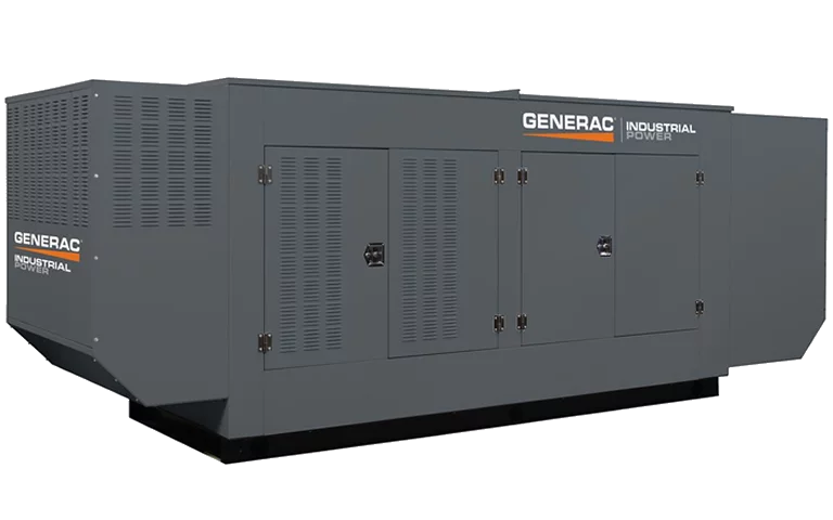 Газовый генератор Generac SG140/PG126 в кожухе с АВР