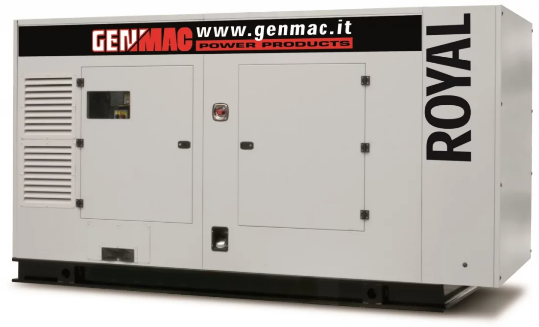 Дизельный генератор Genmac G 150I в кожухе с АВР