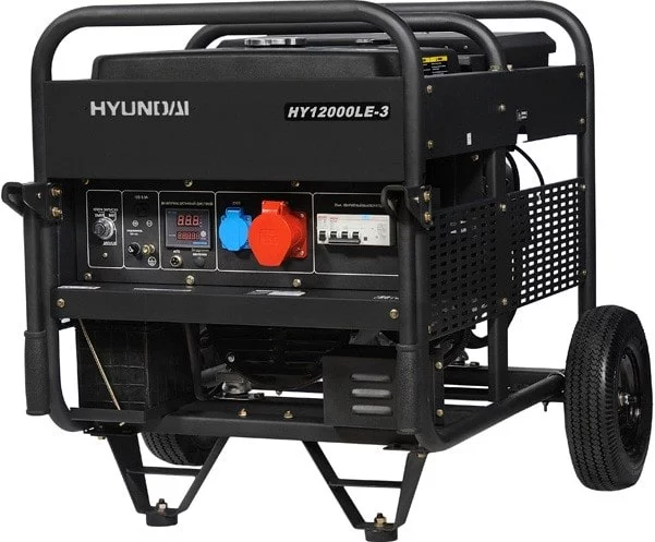 Бензиновый генератор Hyundai HY 12000LE-3 с АВР