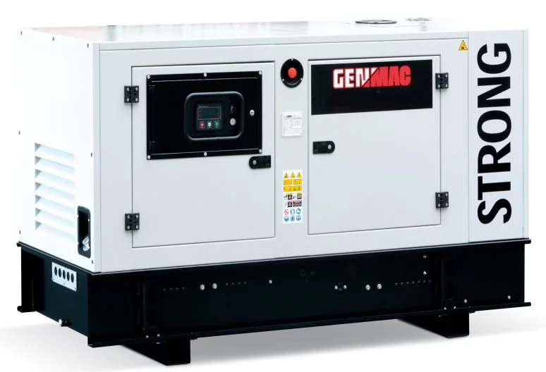 Дизельный генератор Genmac RG30PS в кожухе с АВР