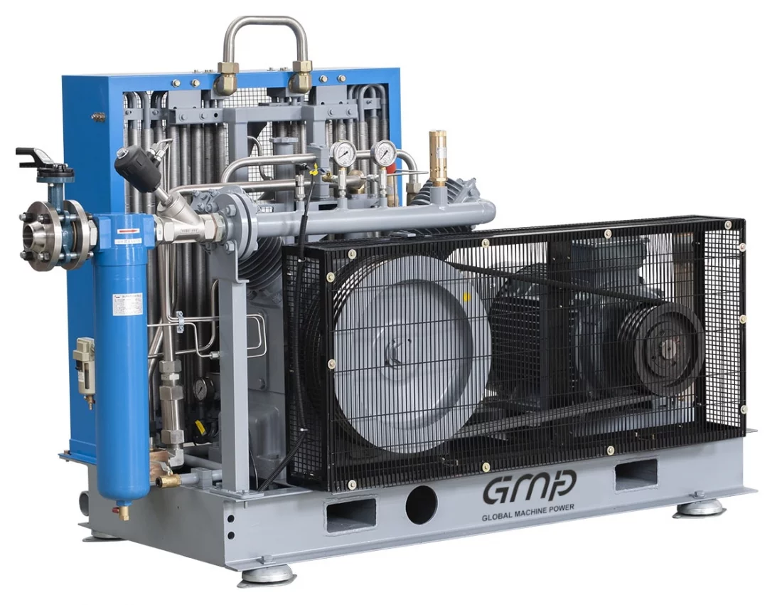 Воздушный/азотный дожимной компрессор GMP HB-B 45-25