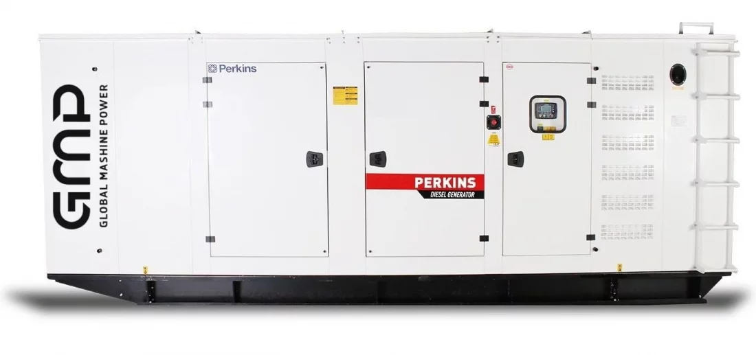 Дизельный генератор Perkins GMP 900PM в кожухе