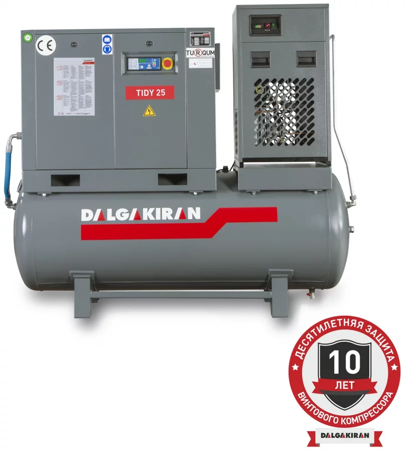 Винтовой компрессор DALGAKIRAN Tidy 25-13-500D