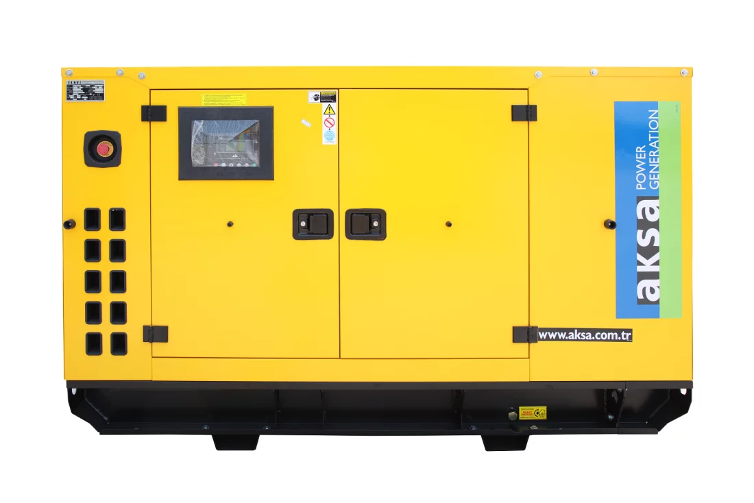 Дизельный генератор Aksa APD 30С в кожухе с АВР
