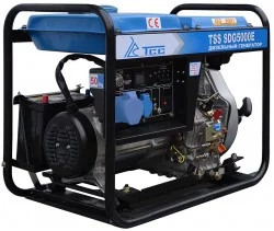 Дизельный генератор ТСС SDG 5000 E с АВР