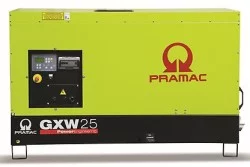Дизельный генератор Pramac GXW 25 W в кожухе с АВР
