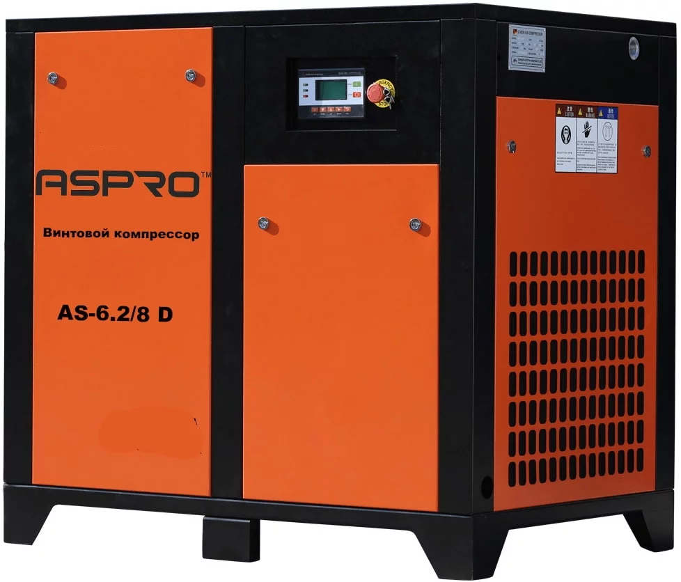Винтовой компрессор ASair (ASpro) AS-6.2/8-D
