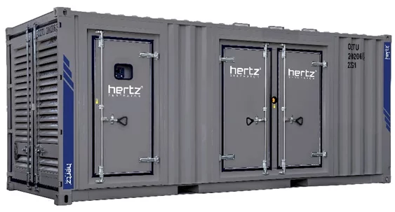 Дизельный генератор Hertz HG 880 CL в кожухе