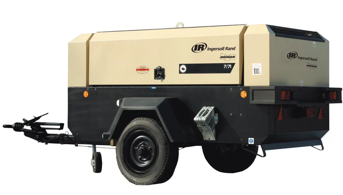 Дизельный компрессор Doosan 7/72