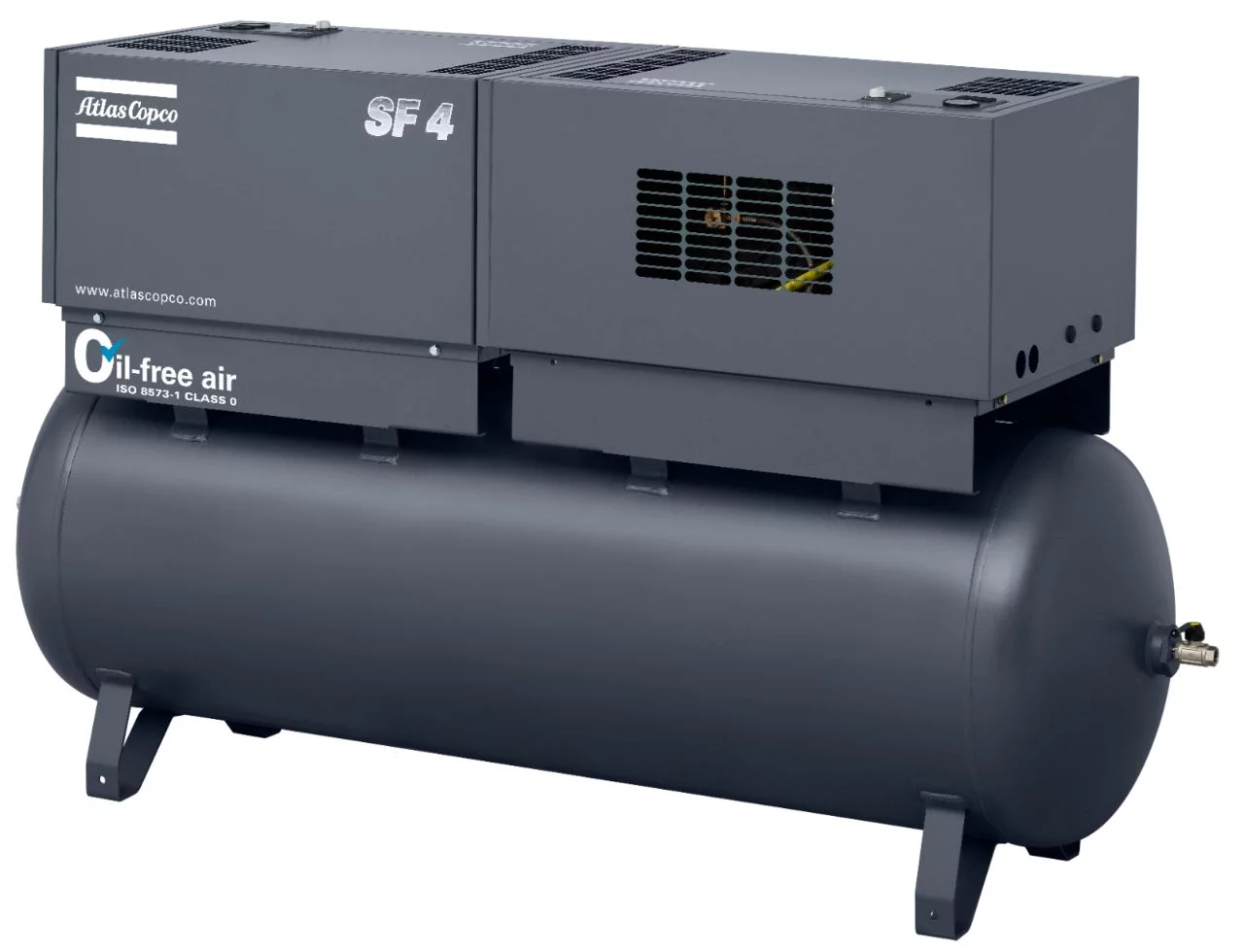 Спиральный компрессор Atlas Copco SF6 8P SKID TWIN (500l)