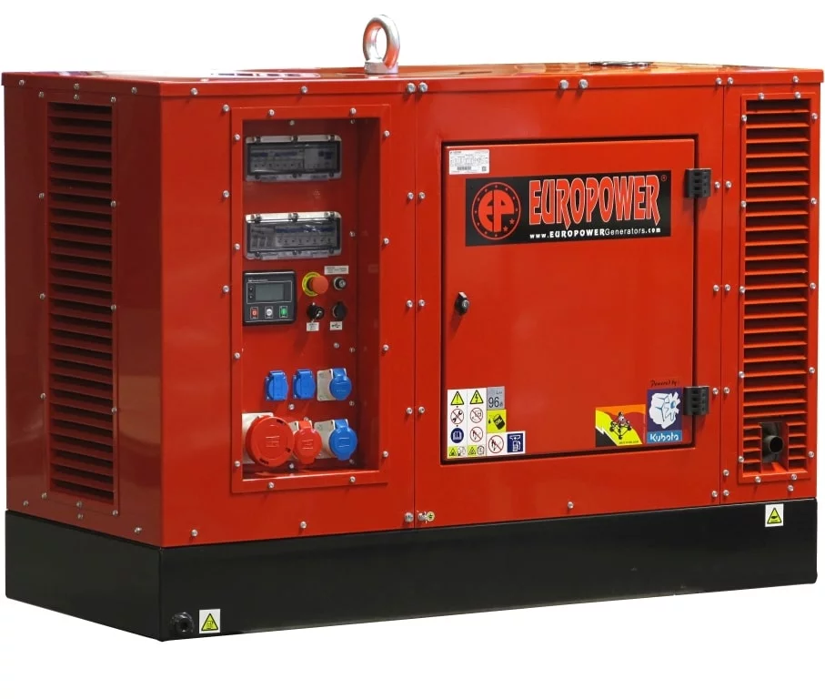 Дизельный генератор EuroPower EPS 333 TDE с подогревом с АВР