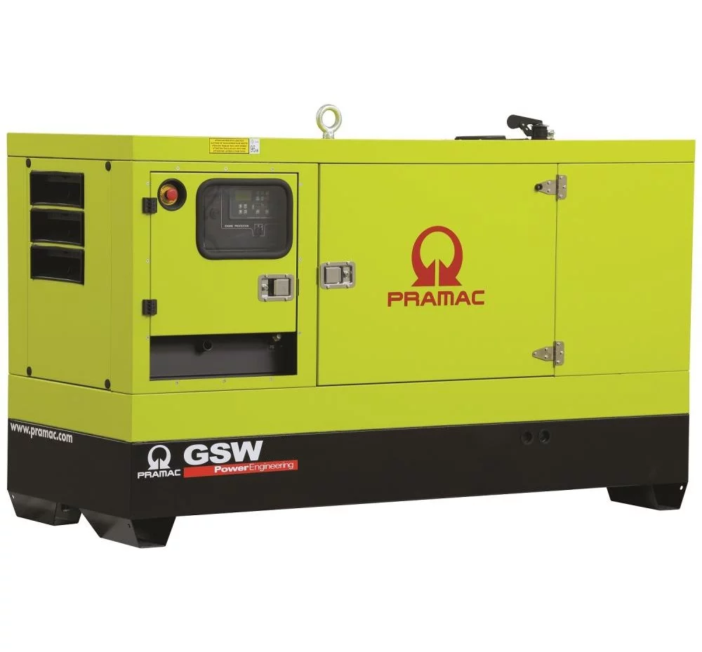 Дизельный генератор Pramac GSW165 P в кожухе с АВР