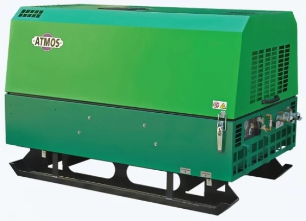 Дизельный компрессор Atmos PDP 65 7 на салазках