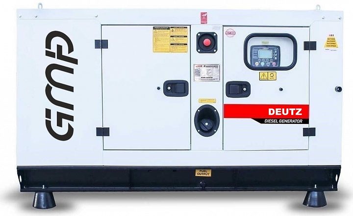 Дизельный генератор Deutz GMP 44DZ в кожухе