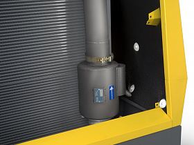 Дизельный компрессор Atlas Copco XAMS 407 CD на шасси — фото 8