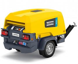 Дизельный компрессор Atlas Copco XAS 88 G на шасси — фото 2